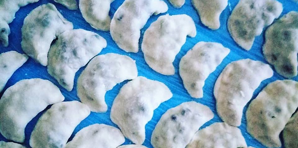 Вареники с разными вариантами начинки